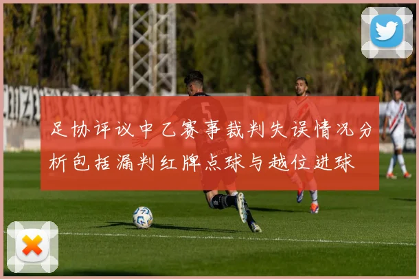 足协评议中乙赛事裁判失误情况分析包括漏判红牌点球与越位进球